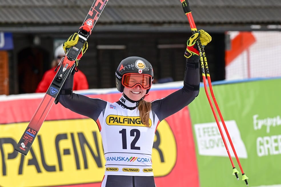 Le ski alpin canadien a de quoi craquer pour Valérie Grenier